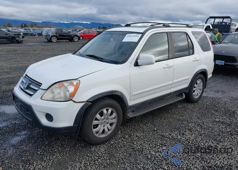 2005 Honda Cr-V Se из США, поврежденный, VIN JHLRD78925C007810